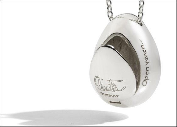 Anhänger Queriot Dame in Silber F14A03MHOPE - F14A03MHOPE